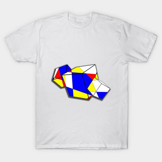 Cubes T-Shirt by GoddessFr3yja